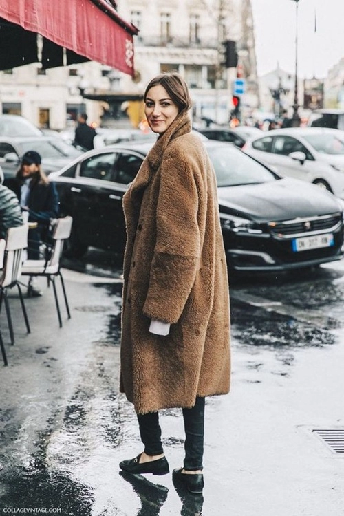 5 cách mặc áo khoác lông sexy hơn ngày chớm đông