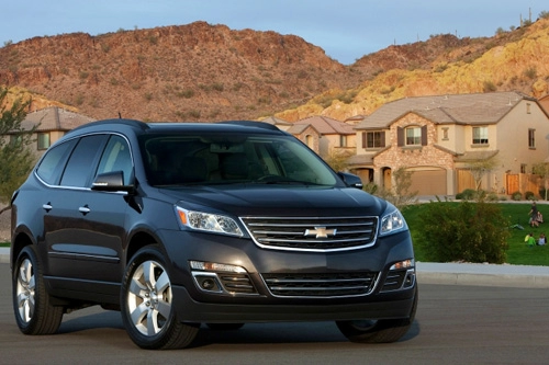  ảnh chi tiết chevrolet traverse 