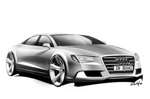  audi a8 mới sắp lộ diện 