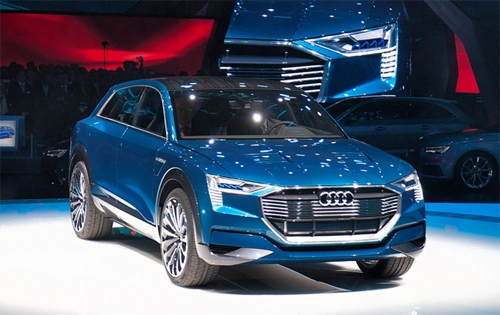  audi q6 e-tron - đối thủ mới của tesla model x 