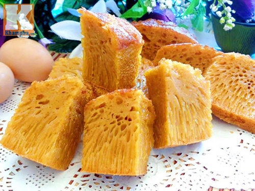 Bánh bò đường thốt nốt nướng tuyệt ngon