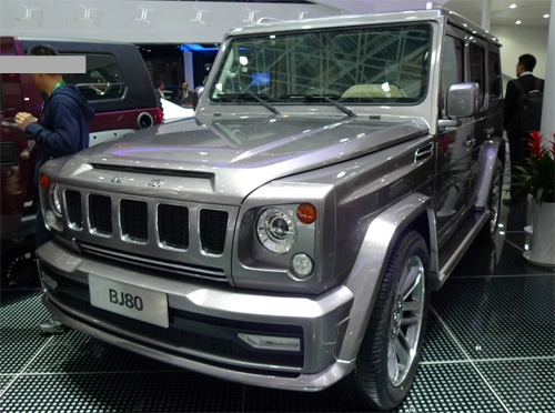  beiqi bj80 - hàng nhái mercedes g-class 