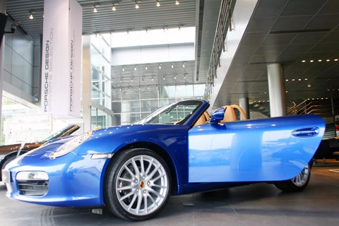  bộ đôi porsche cayman và boxster tại sài gòn 