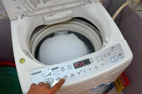 Cảnh giác giặc trong máy giặt