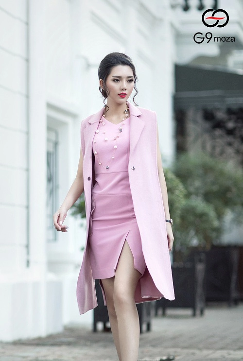 Chất với phong cách dạ cashmere hai mặt