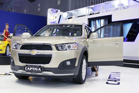  chevrolet captiva 2013 ra mắt tại việt nam 