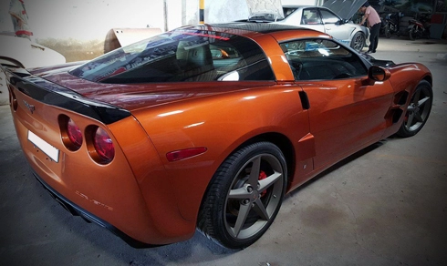  chevrolet corvette c6 lên đời zr1 ở sài gòn 