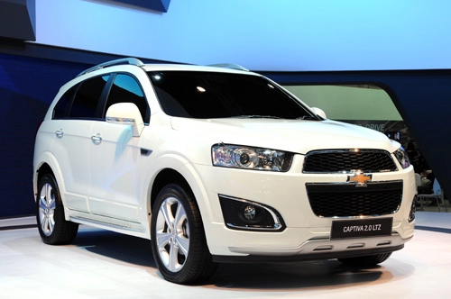  chevrolet ra mắt captiva mới tại bangkok motor show 