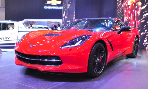  chevrolet stingray 2015 - ngôi sao triển lãm ôtô việt nam 