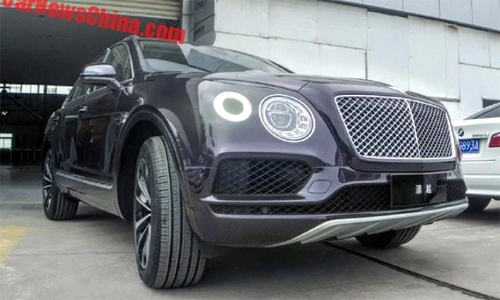  chi tiết bentley bentayga first edition ở trung quốc 