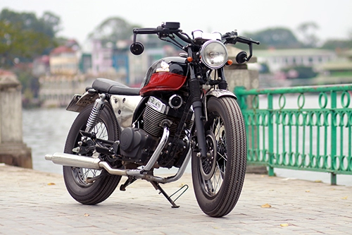  chi tiết honda rebel 250 độ của sinh viên hà nội 