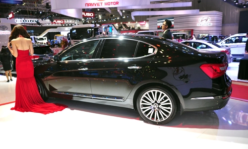  chi tiết kia cadenza 2015 tại triển lãm ôtô việt nam 