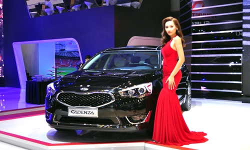  chi tiết kia cadenza 2015 tại triển lãm ôtô việt nam 