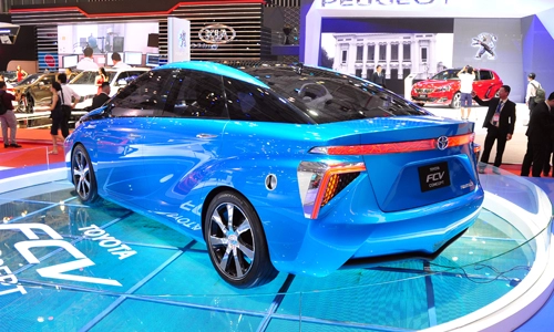  chi tiết toyota fcv concept tại vms 2015 