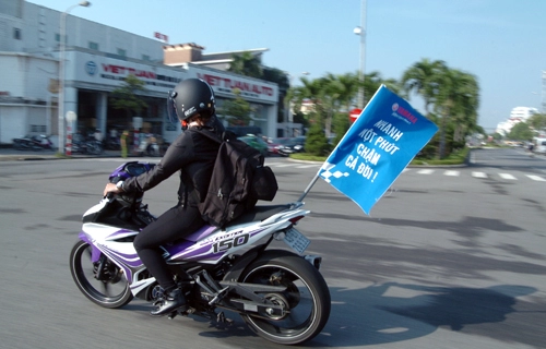  dàn xe côn tay yamaha hội tụ tại đà nẵng 