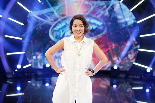 Diva mỹ linh xinh đẹp đi dạy hát cho thí sinh vietnam idol