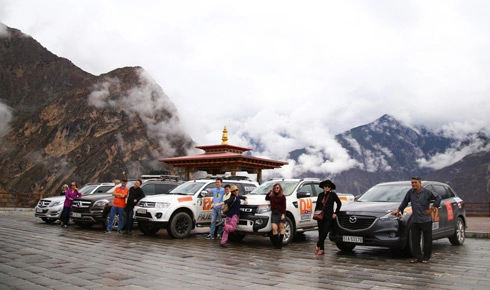  đoàn caravan bằng ôtô việt nam đến tây tạng 