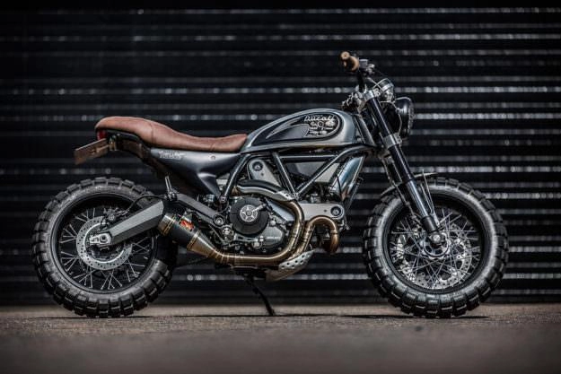 Ducati scrambler siêu ngầu trong bản độ bánh to cực chất