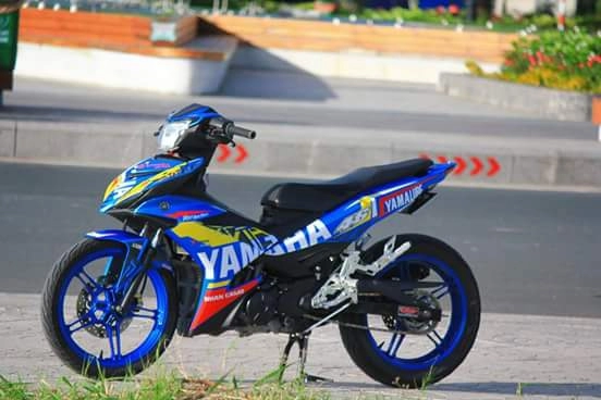 Exciter 150 đầy chất chơi trong bộ cánh đậm chất yamaha racing