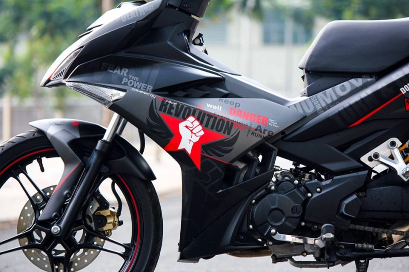 Exciter 150 độ tem đấu cực kỳ ngầu của biker phú yên