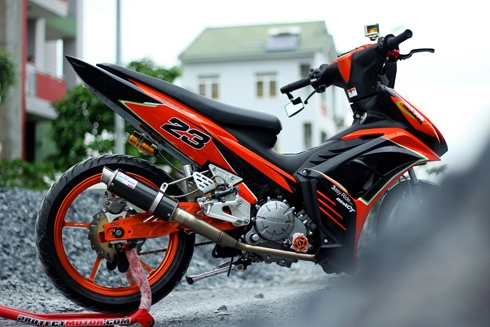  exciter phong cách aprilia tại sài gòn 