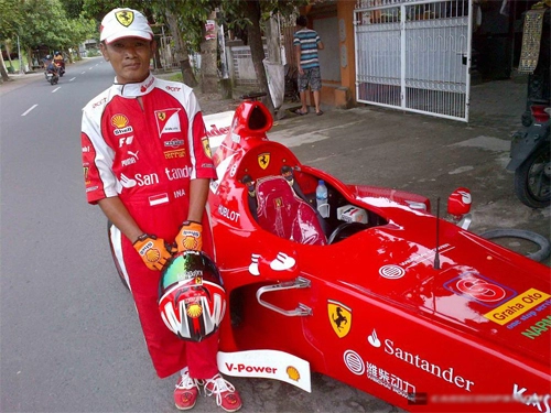  ferrari f1 tự chế 