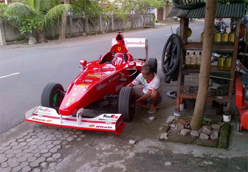  ferrari f1 tự chế 