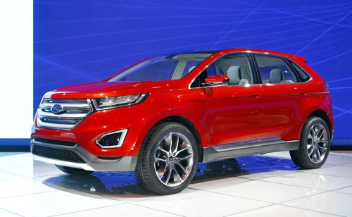  ford edge concept ra mắt tại los angeles auto show 2013 