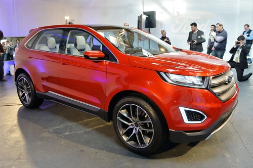  ford edge concept ra mắt tại los angeles auto show 2013 