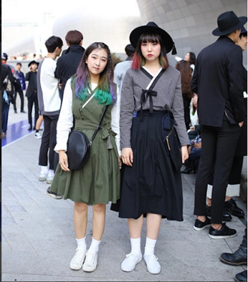 giải mã cơn sốt hanbok đường phố của giới trẻ xứ kim chi