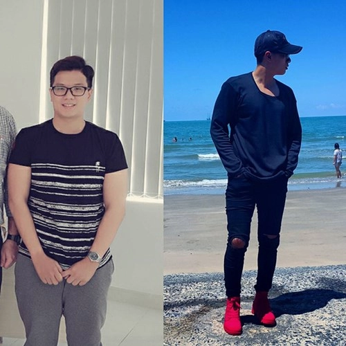Giảm 20kg trong 5 tháng chàng 19 tuổi gây sốt với ngoại hình hot boy