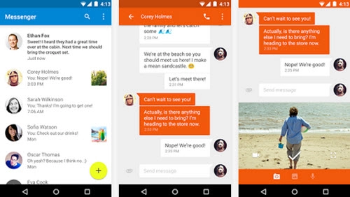 Google messenger ứng dụng nhắn tin miễn phí trên android