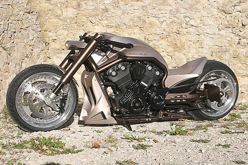  harley davidson v-rod x - quái vật xấu xí 