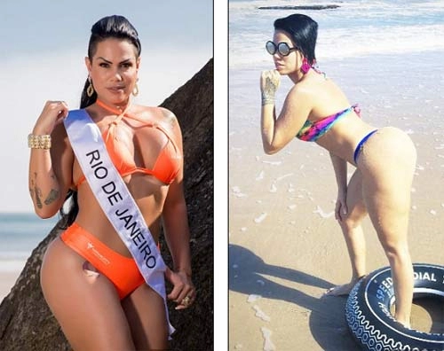 Hoa hậu siêu vòng 3 brazil ồn ào với đủ loại scandal