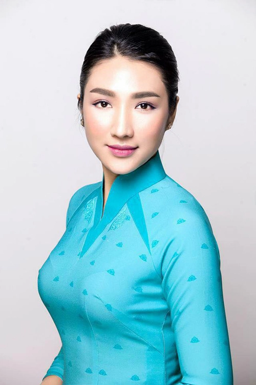 Hoa hậu vn khen chê đồng phục mới của vietnam airlines