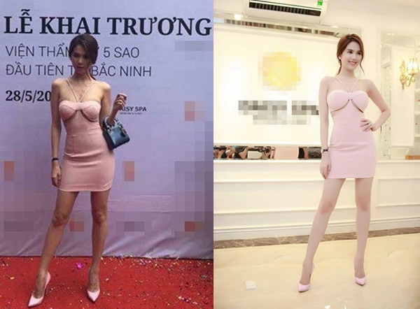 Hoàng thùy linh ngọc trinh liên tục bị bóc ảnh chưa photoshop