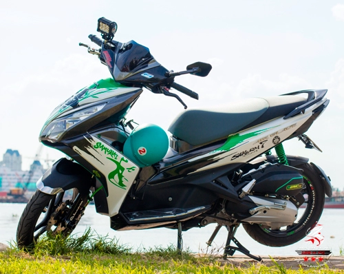  honda air blade lên đồ chơi phong cách samurai 