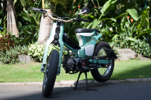  honda cub phong cách đường phố của thợ sài gòn 