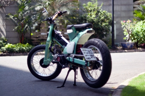  honda cub phong cách đường phố của thợ sài gòn 