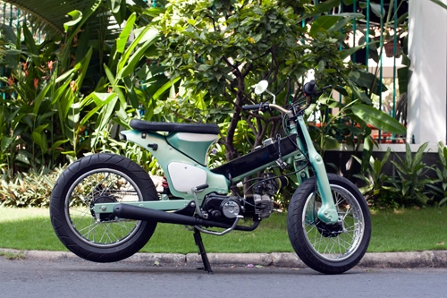  honda cub phong cách đường phố của thợ sài gòn 