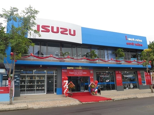  isuzu có thêm hệ thống phân phối tại miền trung 