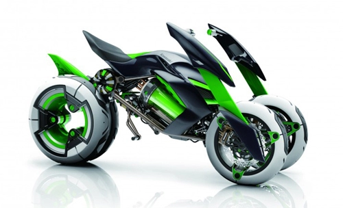  kawasaki concept j - cỗ máy thời gian 