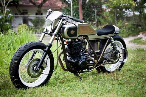  kawasaki kz200 của dân độ indonesia 