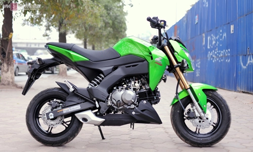  kawasaki z125 pro - tiểu z1000 đầu tiên về việt nam 