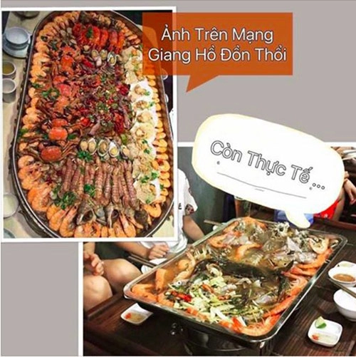 Khóc dở mếu dở với những thảm hoạ đồ ăn quảng cáo và thực tế