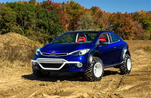  kia forte koup phiên bản off-road hầm hố 