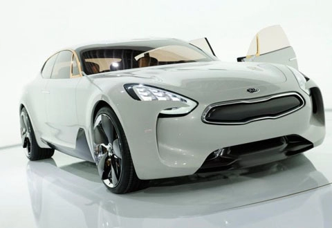  kia gt concept - coupe 4 cửa mới 