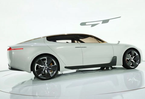  kia gt concept - coupe 4 cửa mới 