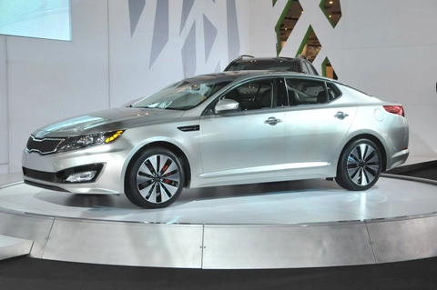  kia optima - song sinh của hyundai sonata 