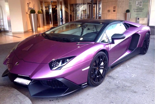  lamborghini aventador bản hiếm màu độc 